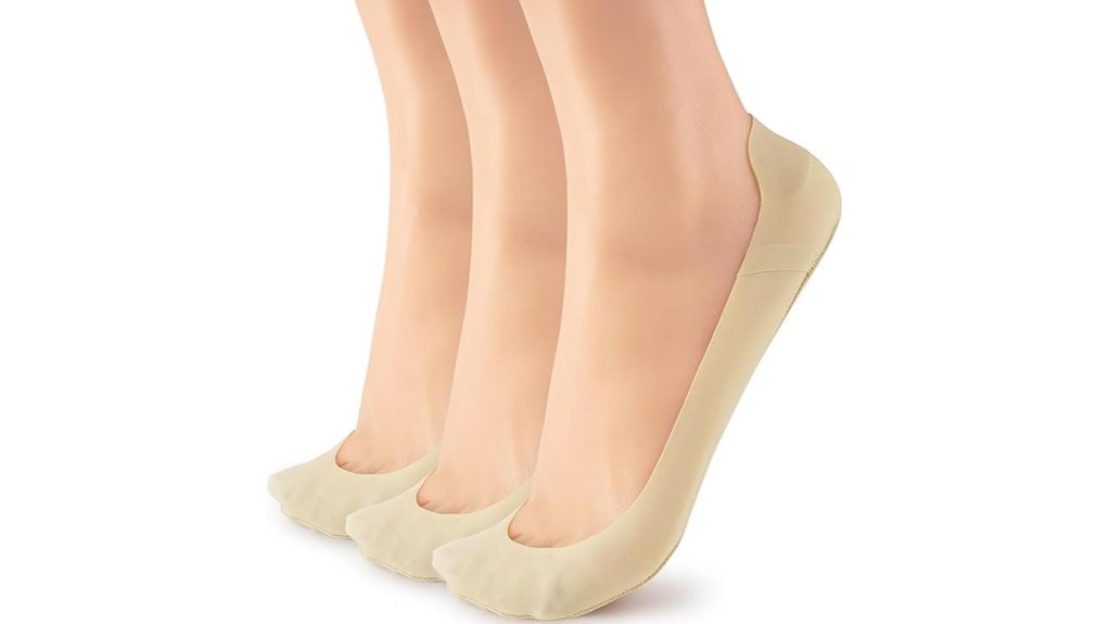 No-Show Socks That Don’t Slip (Travel Packs) SlipFree While You Go 12 invisible ultra low cut socks