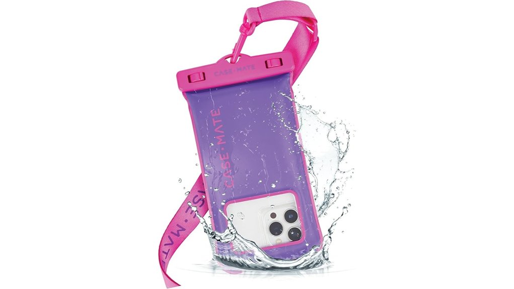 ip68 purple floating case