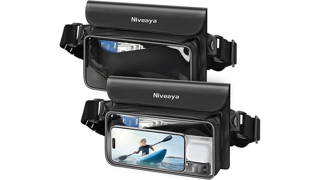 Top Waterproof Waist Packs for Swimming That Keep You Dry 13 ip68 waterproof dual fannypack