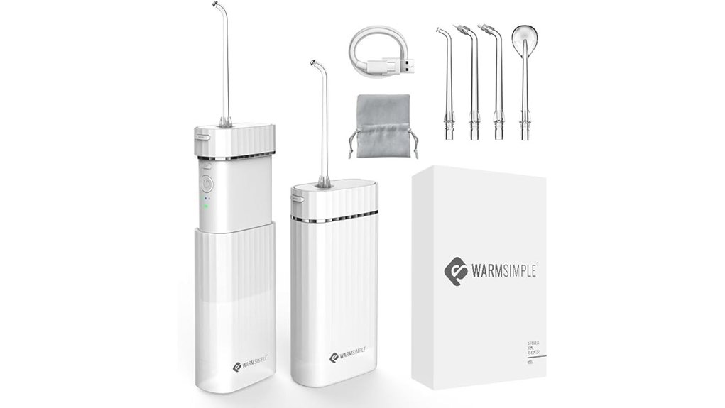 Mini Water Flossers for Travel (USB Rechargeable) You'll Love 11 ipx7 four tip cordless flosser