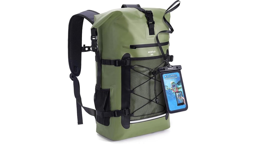 ipx8 30l waterproof backpack