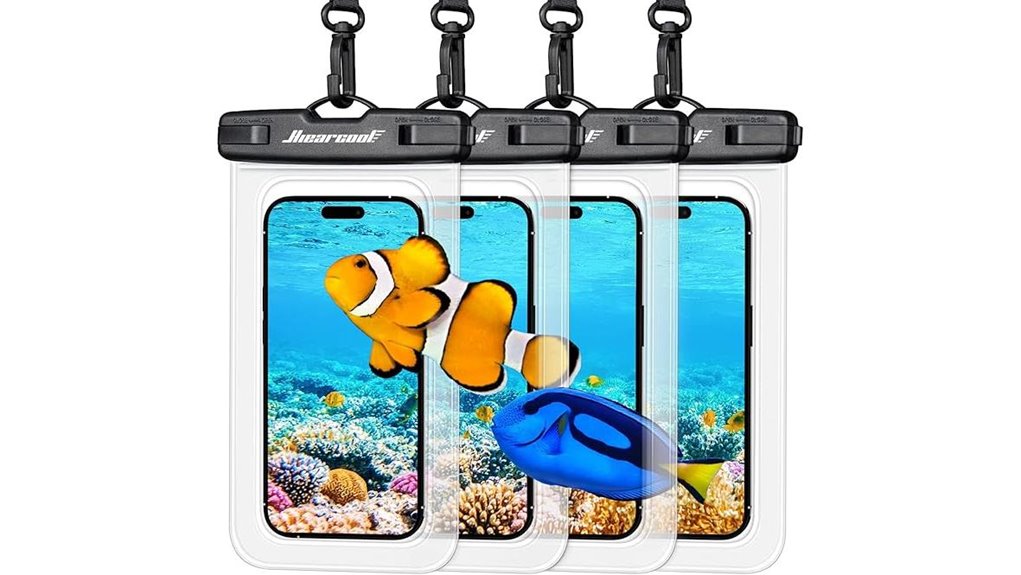 Best Waterproof Phone Pouches for Boat Tours With Clear Photo Window 1 ipx8 8 3 waterproof pouch