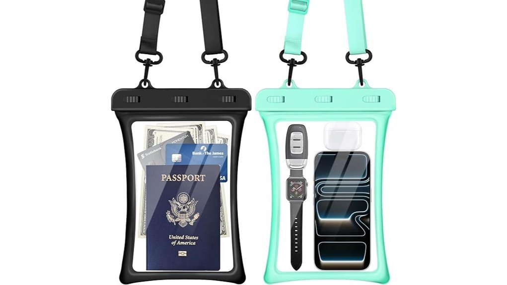 Top Waterproof Phone Cases for Travel & Everyday Protection 12 ipx8 floating phone pack