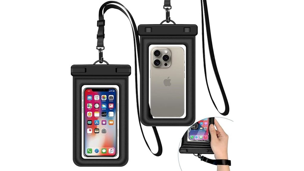 ipx8 floating waterproof pouches