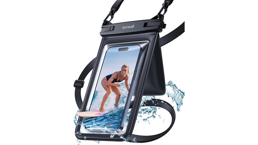 ipx8 waterproof phone pouch