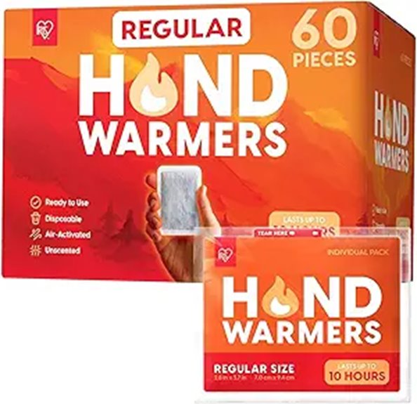 Travel Hand Warmers: Rechargeable vs Disposable, Which Is Best 7 iris usa 30 60 handwarmers