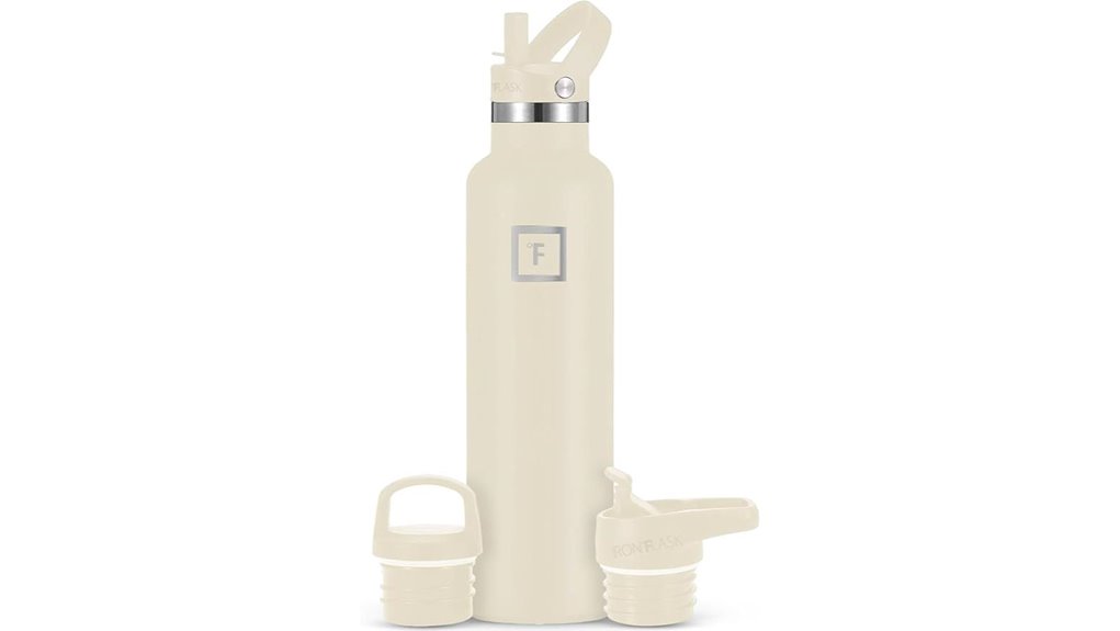 iron 24oz hiking flask