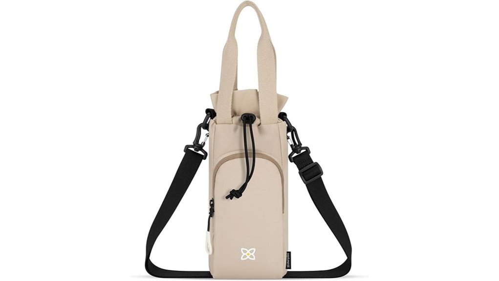 Crossbody Bags Fit a Full Size Water Bottle Handsfree Hydration 10 izzie rfid bottle carrier