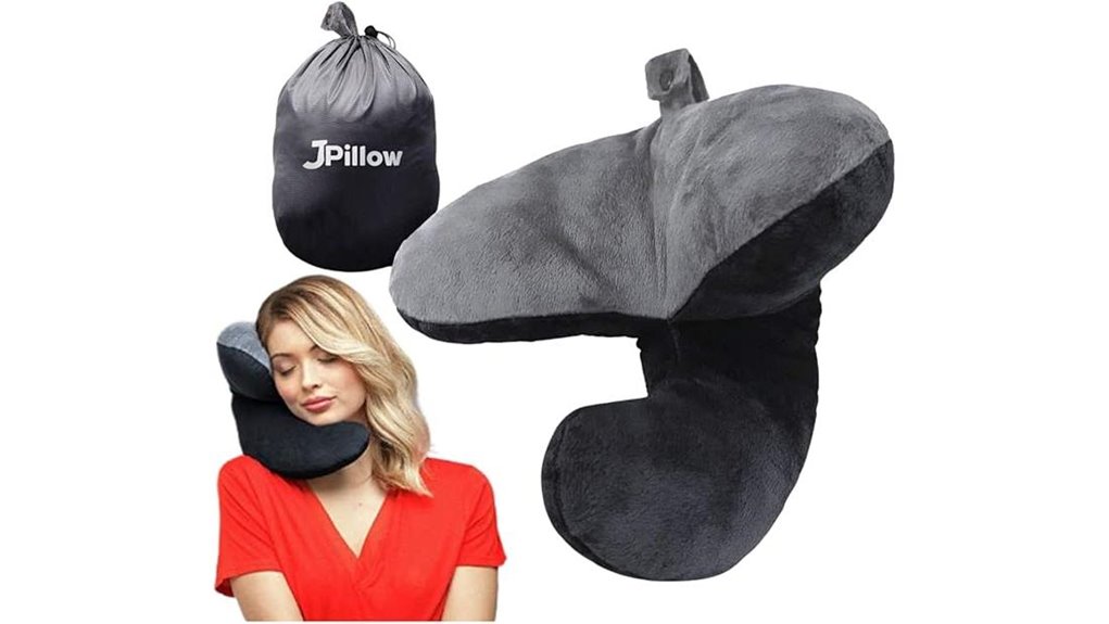 Travel Pillows for Side Sleepers: No Neck Strain 8 j pillow airplane neck pillow