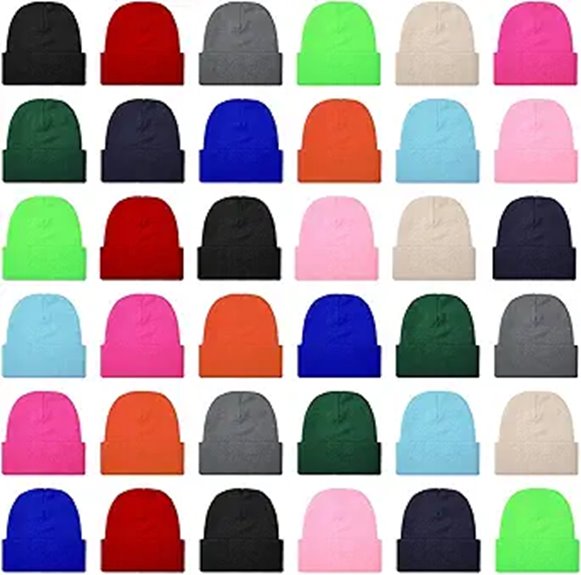 Top Warm Beanies That Fold Flat for On-the-Go 7 jagely 36 pack beanie caps