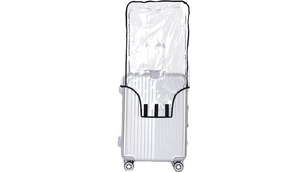 Best Luggage Covers Protect from Rain and Scratches (Add‑On) 5 jenkin pvc suitcase protector