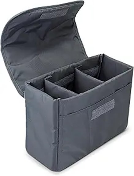 Travel Satchels With Padded Camera Inserts Secure Your Gear 7 jippedea universal camera bag