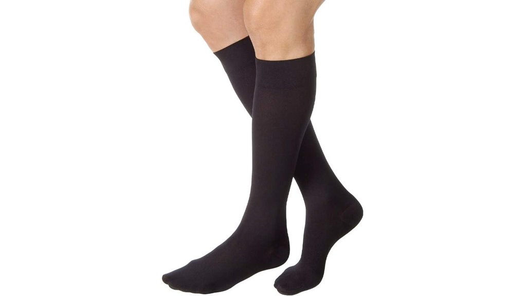 Top Compression Socks (Graduated 20-30 mmHg) for Long Journeys 13 jobst knee high graduated compression