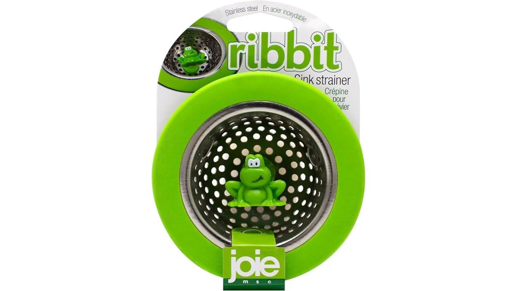 Best Sink Strainer Baskets That Clean Without the Fuss 12 joie ribbit frog strainer