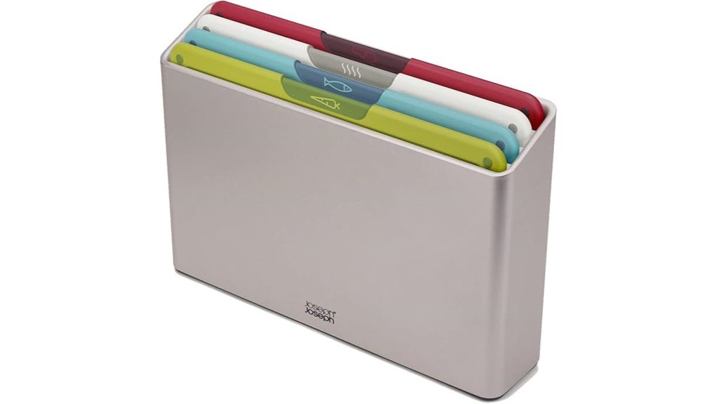 Best Cutting Board Set (Color-Coded) for Kitchen Organization 7 joseph folio 4 piece color coded