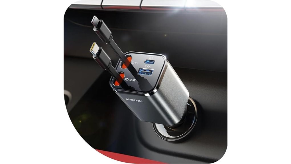 Compact Dual USB‑C Car Chargers Keep Your Devices Powered 8 joyroom 84w usb c charger