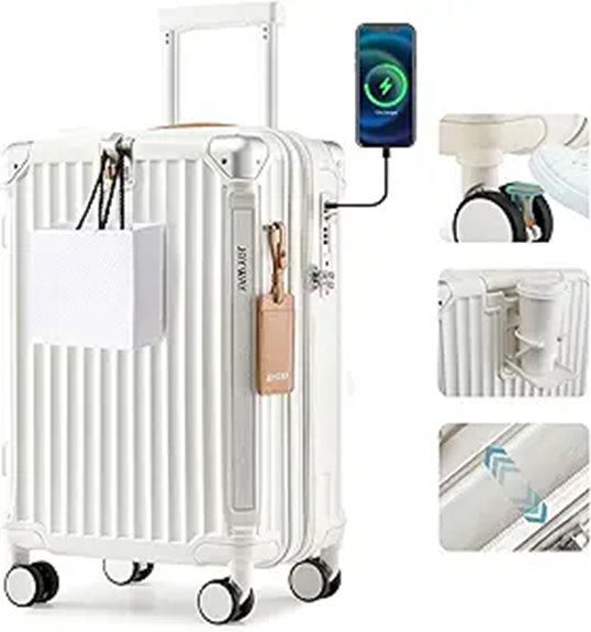 joyway 20 inch expandable carry on