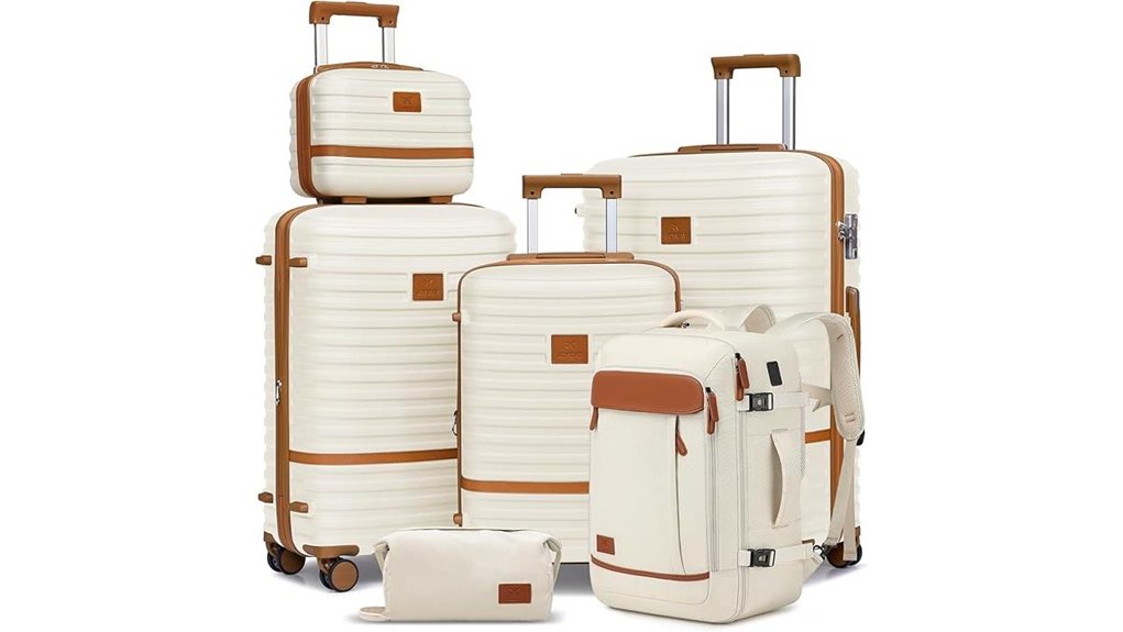 joyway 5 piece expandable hard shell