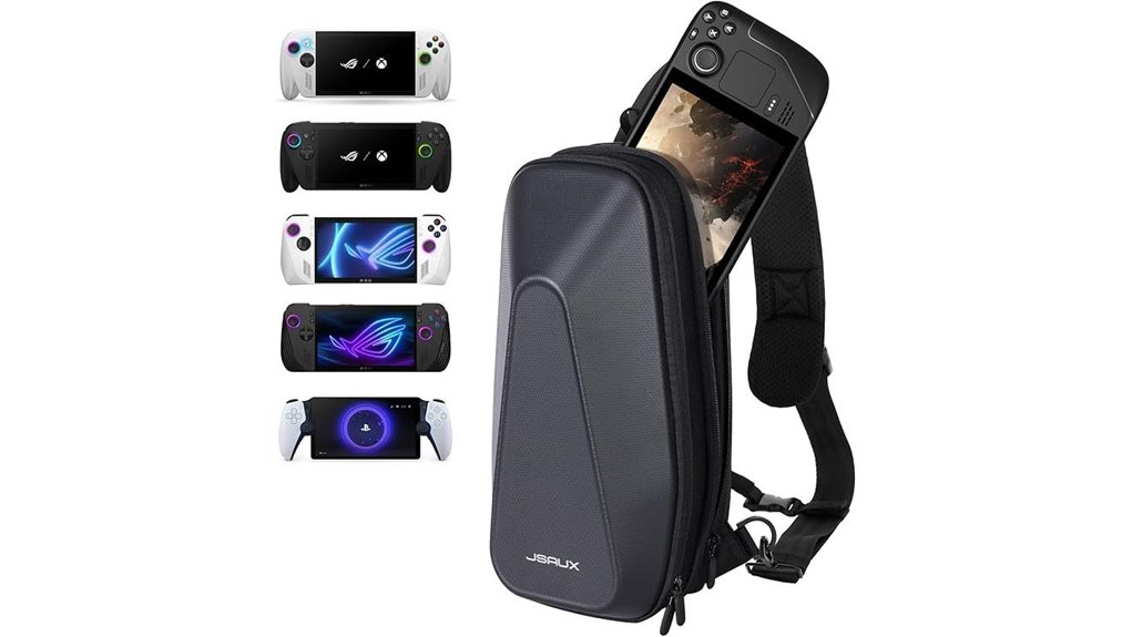 The Best Steam Deck Travel Cases for On-the-Go Enthusiasts 7 jsaux dual console crossbody bag