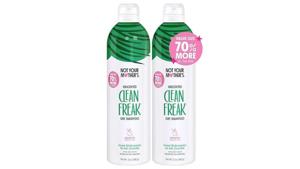 Dry Shampoo That Keeps Light Hair Free From Chalky Residue 15 jumbo dry shampoo 2 pack