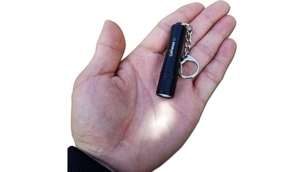 Best Keychain Flashlights Tiny but Bright for Travel 4 k1 mini 150l aaa