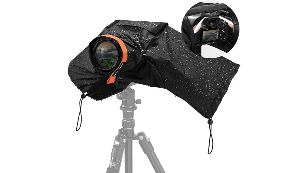 Essential Clear Reusable Camera Rain Sleeves for Travel Storms 14 k f waterproof dslr cover