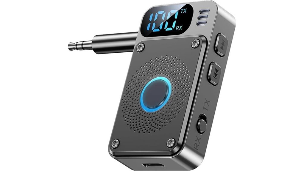Bluetooth Audio Transmitter (Seat Screen) Brings Sound 8 kaiy low latency bluetooth transceiver