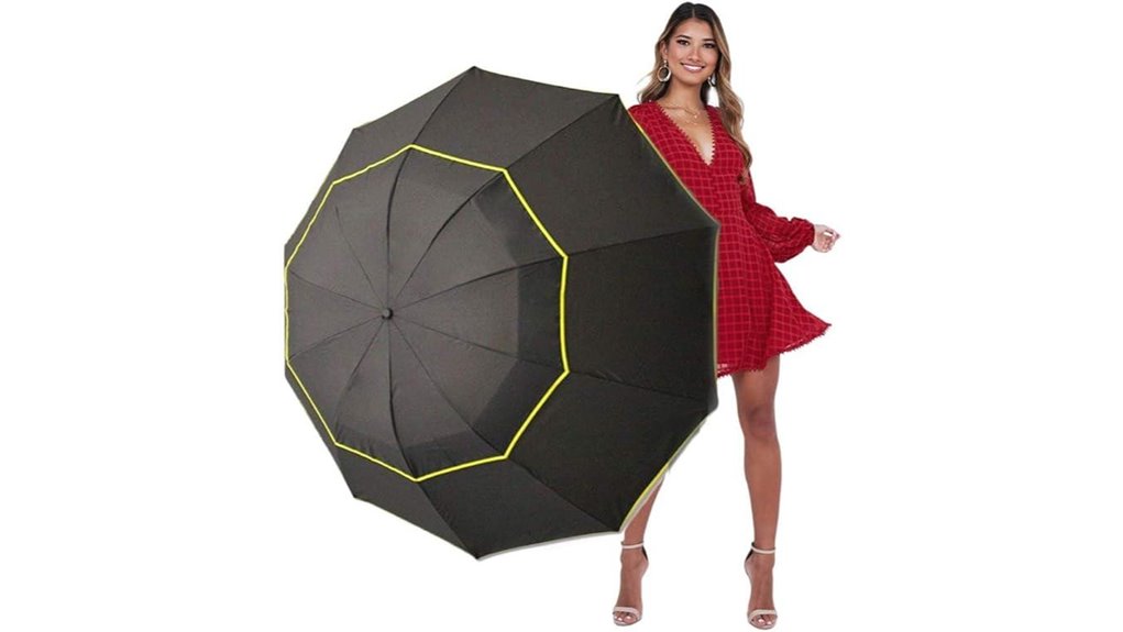 Travel-Friendly Umbrellas for Tall People (Extra Canopy) Best 6 kalolary windproof 62 50