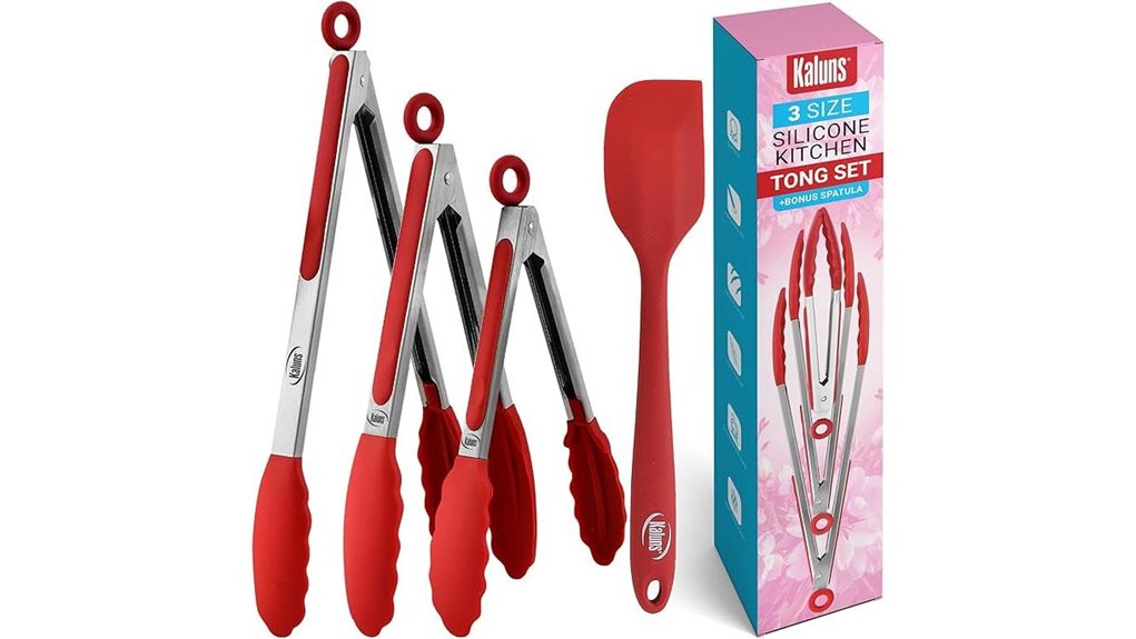 Best Tongs Set Every Cook Will Love 13 kaluns 4 piece bbq set