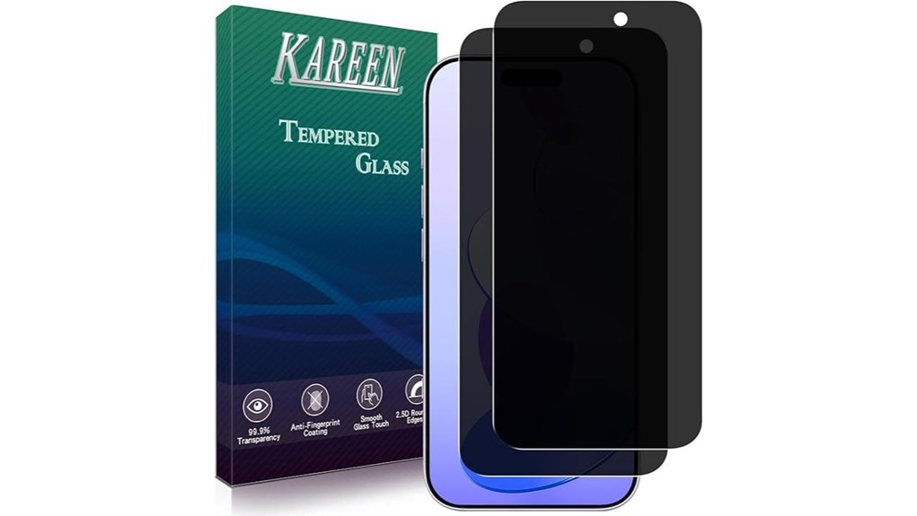 Best Privacy Screen Protectors (Anti‑Peep) for Phones 7 kareen dual privacy protector