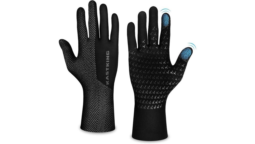 Top Thin Liner Gloves for Cold Airports and Early Mornings 8 kastking griplogic touchscreen gloves