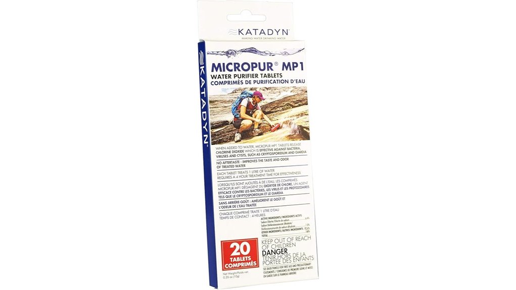 Top Purification Tablets for Travel (Compact Backup) 12 katadyn micropur 20 tablet
