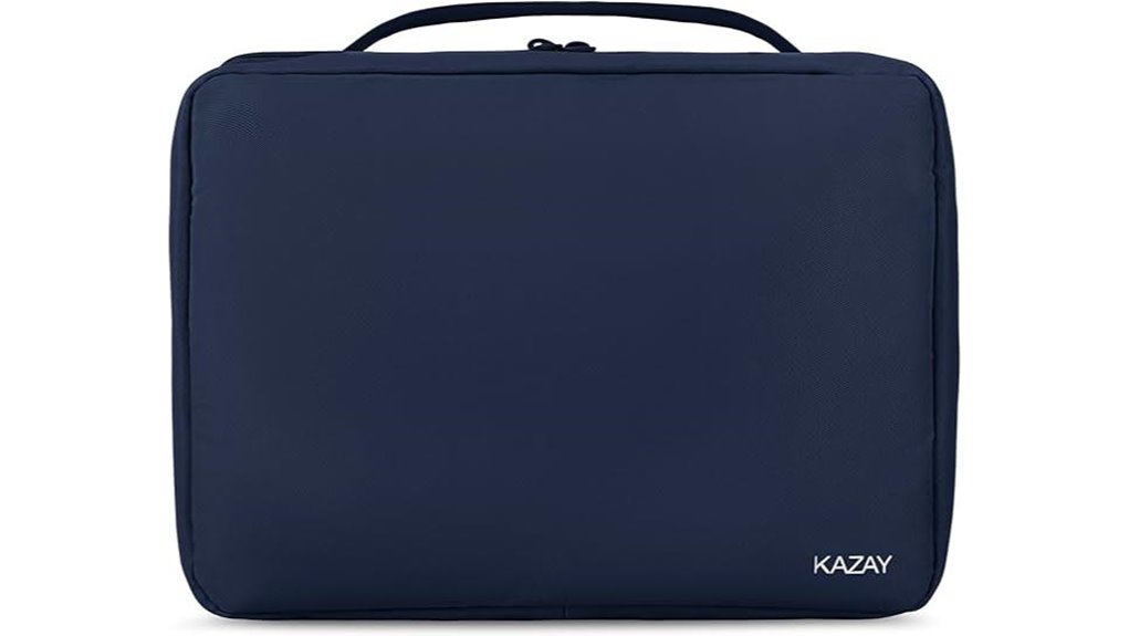 Toiletry Bags with Removable TSA Pouch (Two-in-One): Easy Travel 9 kazay hanging tsa approved toiletry