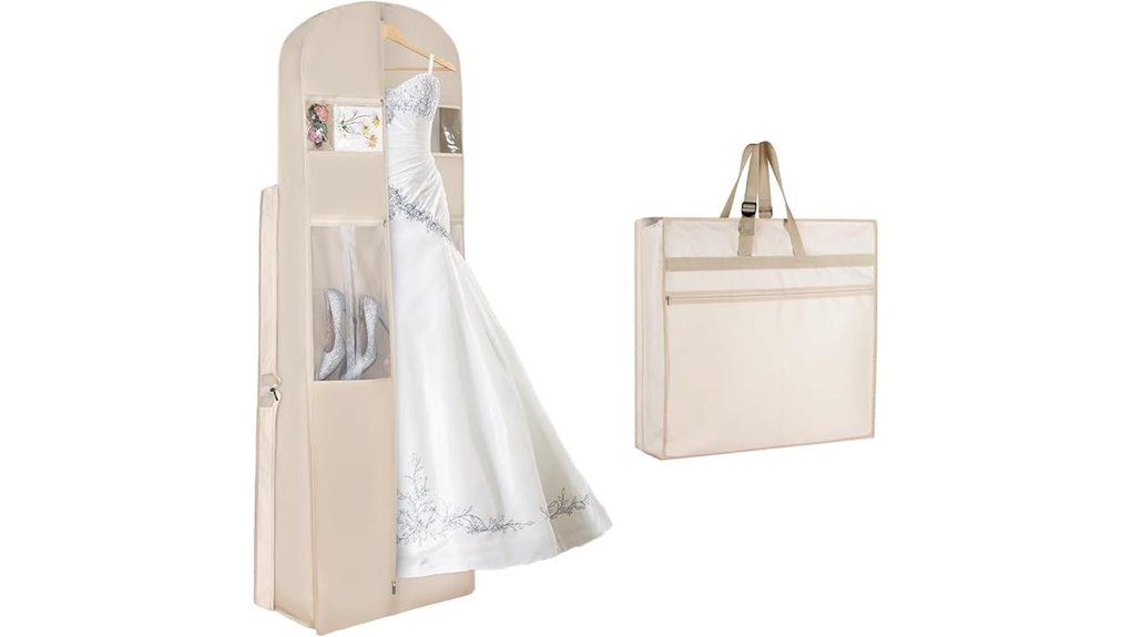 The Best Garment Bags for Weddings & Formal Events Sparkle 11 keegh 72 inch dress bag