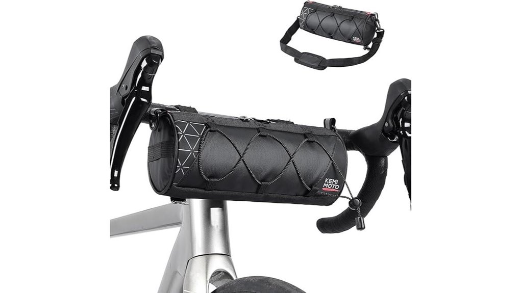 Must‑Have Handlebar Bags for Travel Bikes (Quick‑Access Maps) 10 kemimoto waterproof dual zip handlebar