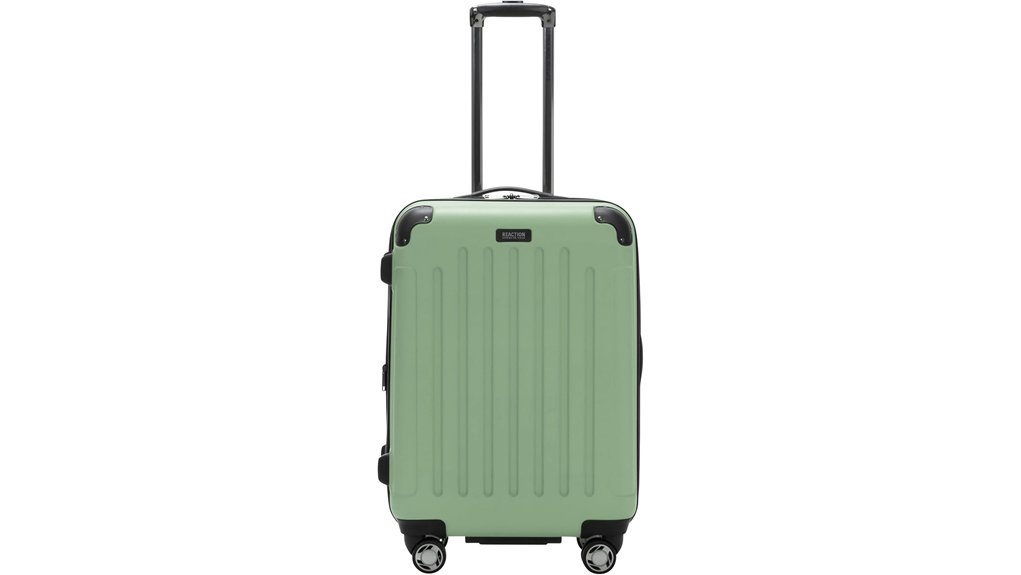 Checked Luggage with Strong Zippers Every Traveler Loves 11 kenneth cole 24 spinner