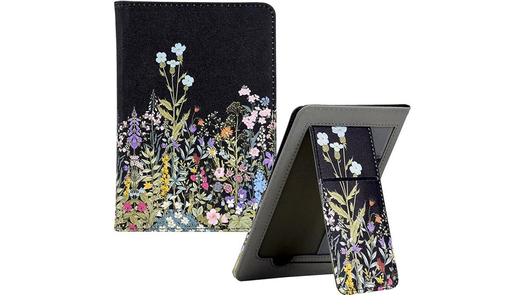Best E-Reader Cases With Stands That Keep Books Safe 13 kerom 6 inch leather strapcase