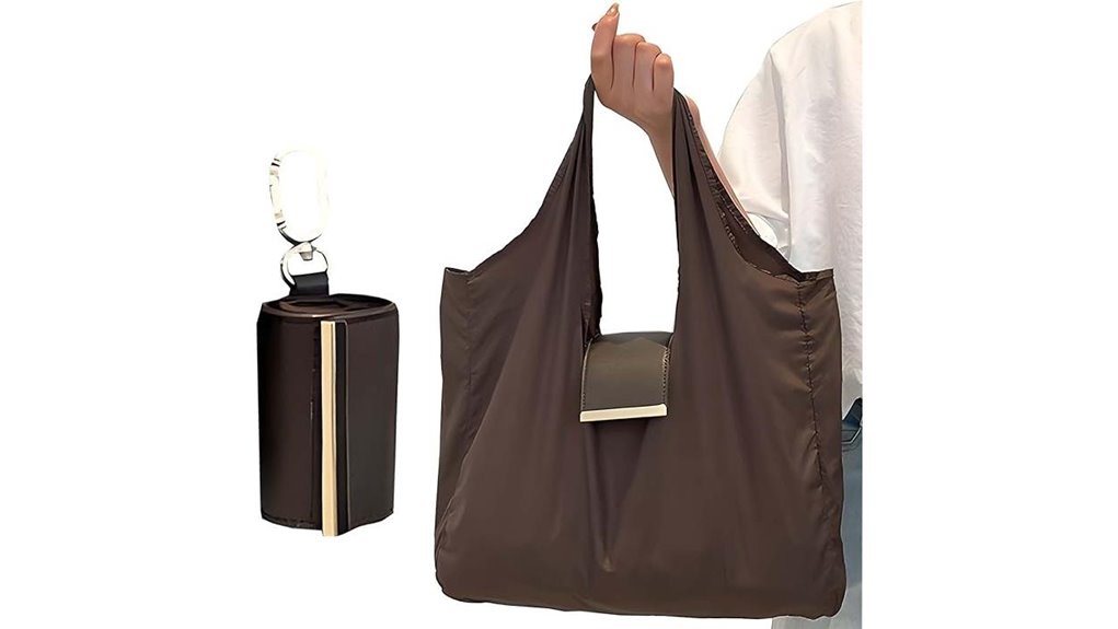 Best Reusable Shopping Bags That Pack Tiny (Keychain Size) 6 keychain grocery tote bag