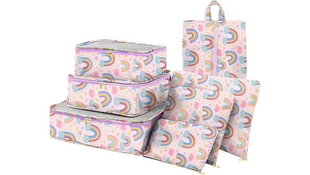 kid friendly 7 piece shoe pack