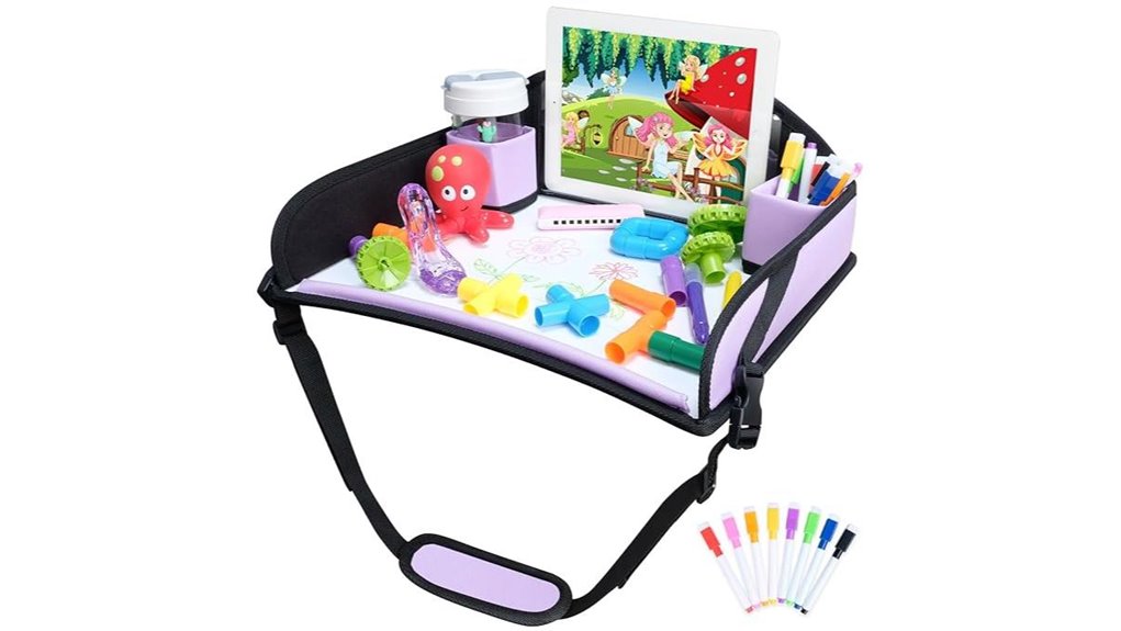kid friendly car seat tray