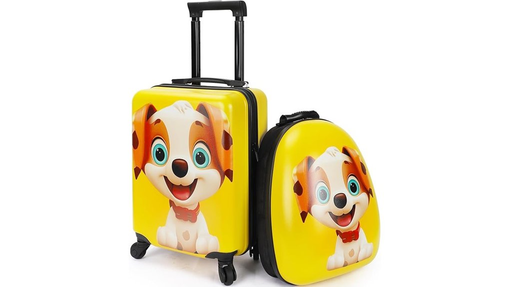 Kids Luggage That Actually Rolls Well (Not Just Cute) 14 kids 16 inch wheeled set