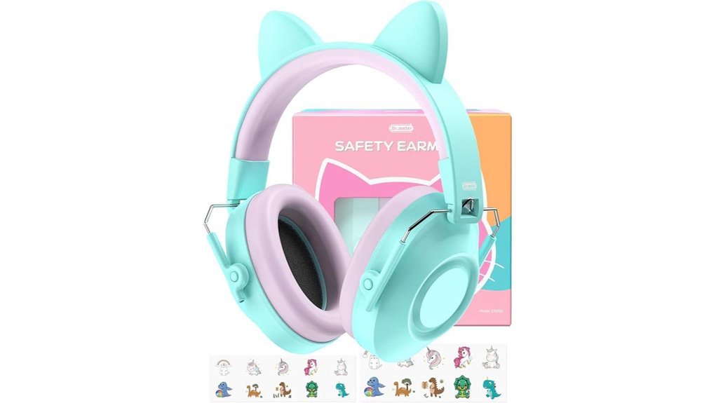 Top Noise-Reducing Earmuffs for Kids & Adults on the Go 4 kids 32db ear muffs