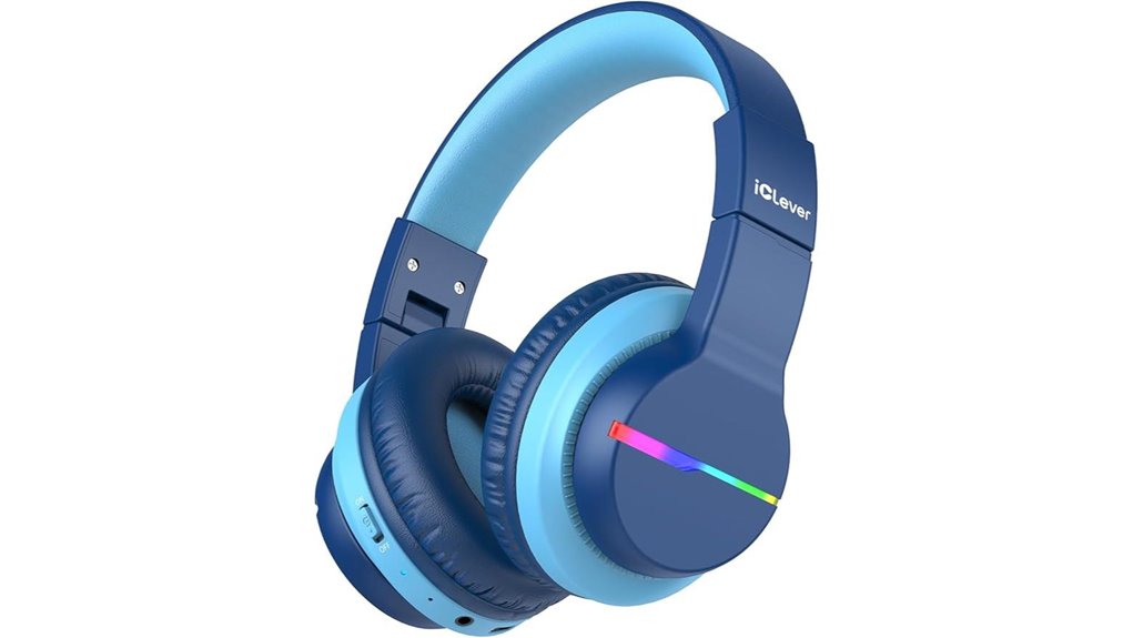 Best Toddler Headphones for Flights—Keep Tiny Ears Safe with Volume Limits 6 kids bluetooth led headphones