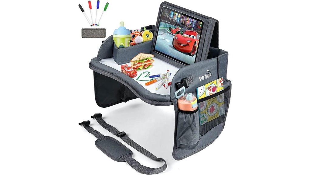 Top Kids’ Travel Activity Trays (Car/Plane) for Endless Fun 13 kids car seat dry erase
