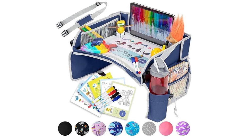 Top Kids’ Travel Activity Trays (Car/Plane) for Endless Fun 6 kids car travel tray