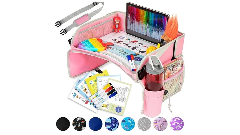 Top Kids’ Travel Activity Trays (Car/Plane) for Endless Fun 3 kids car tray desk