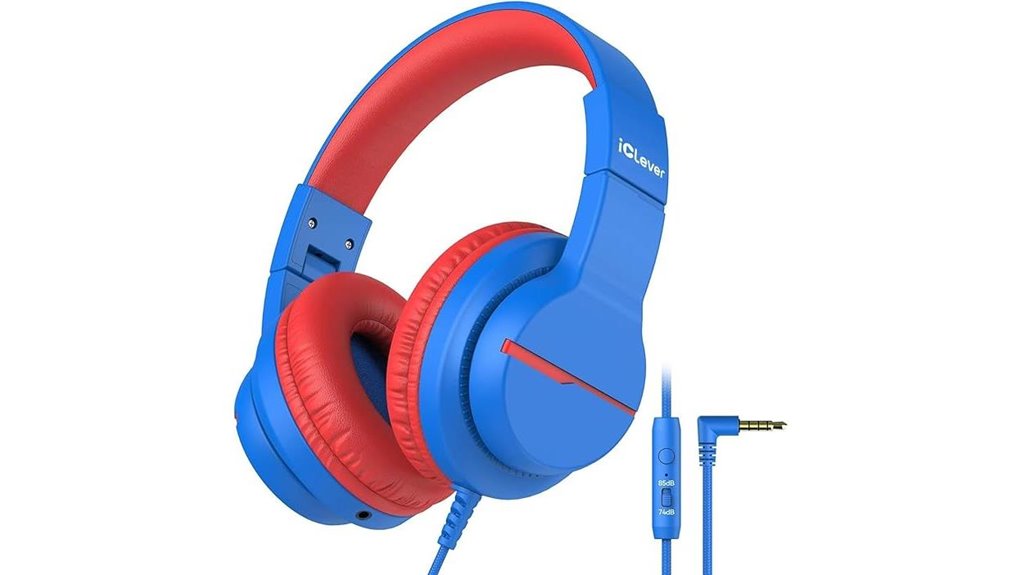 Best Toddler Headphones for Flights—Keep Tiny Ears Safe with Volume Limits 1 kids foldable wired headphones