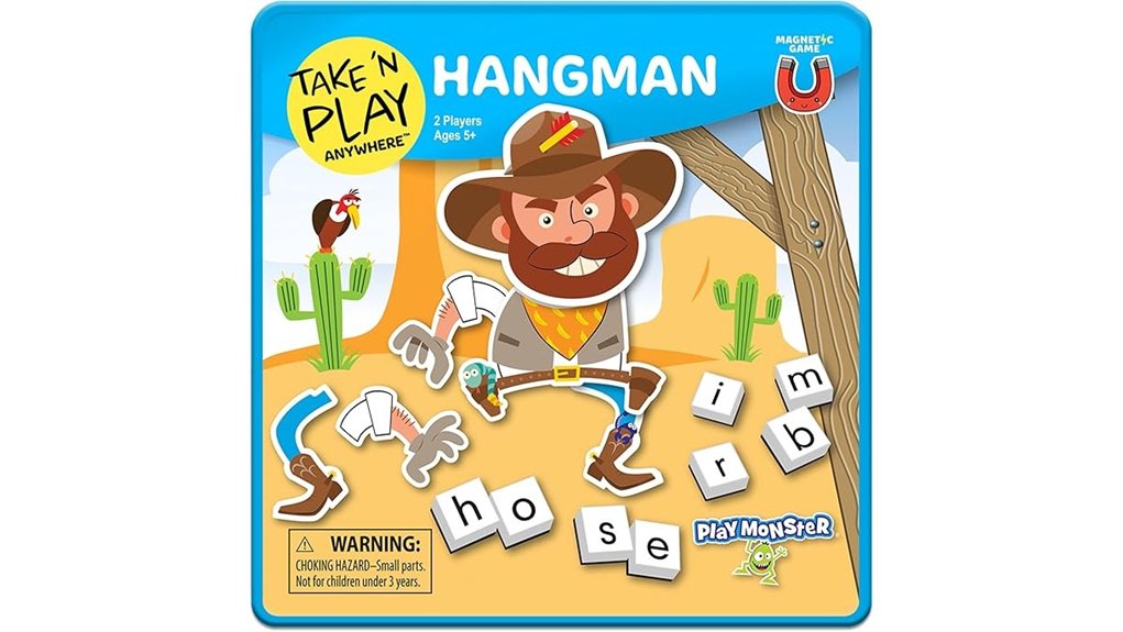 Best Portable Board Games Every Traveler Will Love 13 kids hangman travel game