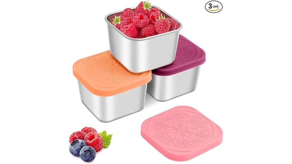 kids leakproof snack containers