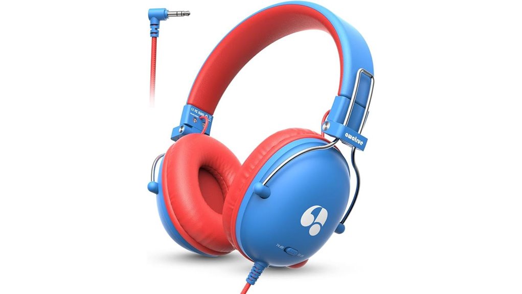 Best Kids' Travel Headphones (Volume Limited) Parents Recommend 13 kids safe blue headphones